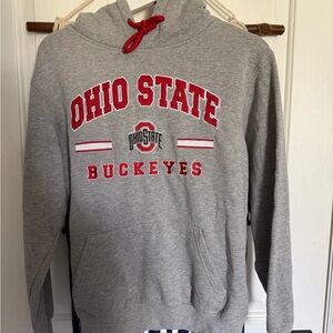 Stadium Athletics Gray Ohio State Buckeyes Hoodie